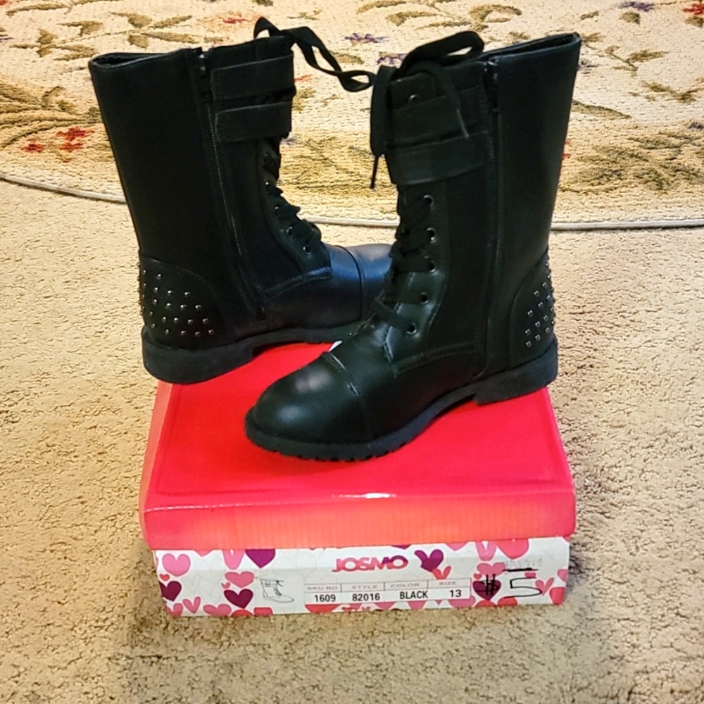 Black Josmo Girls boots